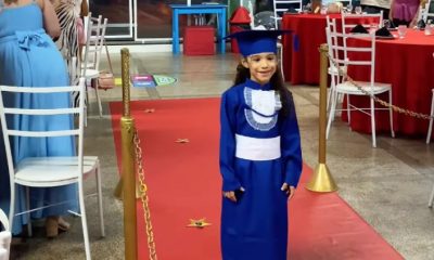 Menina emociona ao revelar sonho na formatura: ‘Ver Jesus voltar’