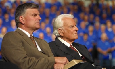 Franklin Graham com o pai, Billy Graham