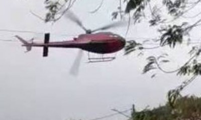 Helicóptero sequestrado