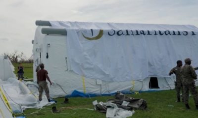 Samaritan’s Purse monta hospital para vítimas do furacão Melissa