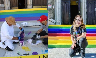 Pastora metodista manda pintar degraus de igreja nas cores LGBT