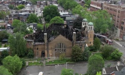 Polícia suspeita de crime em incêndio que destruiu igreja