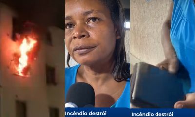 Vídeo: Bíblia é achada intacta em apartamento destruído por incêndio