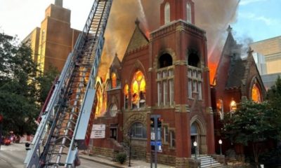 Empresário doa milhões para reconstruir igreja destruída em incêndio