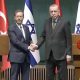 Isaac Herzog e Recep Tayyip Erdogan