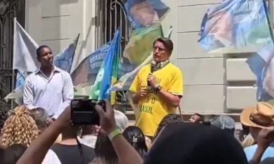 Veja imagens de Jim Caviezel no papel de Jair Bolsonaro