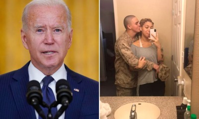 Joe Biden e Kathy McCollun com o filho