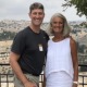 Jonathan Lotz com a mãe Anne Graham Lotz