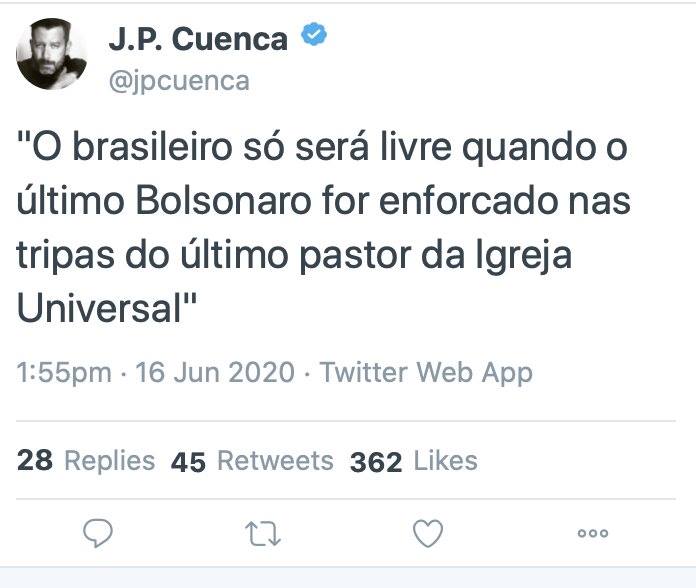 Universal acusada de assédio a jornalista que defendeu forca para pastores