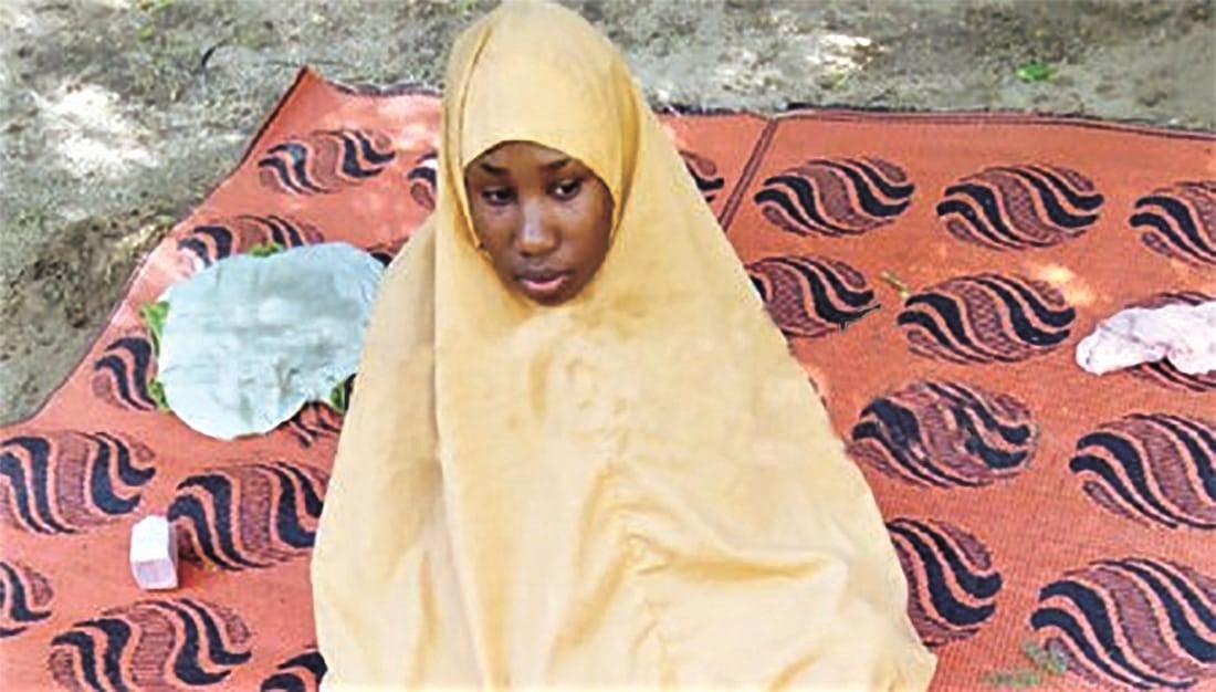 Leah Sharibu em cativeiro