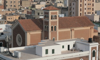 Antiga igreja cristã na Líbia