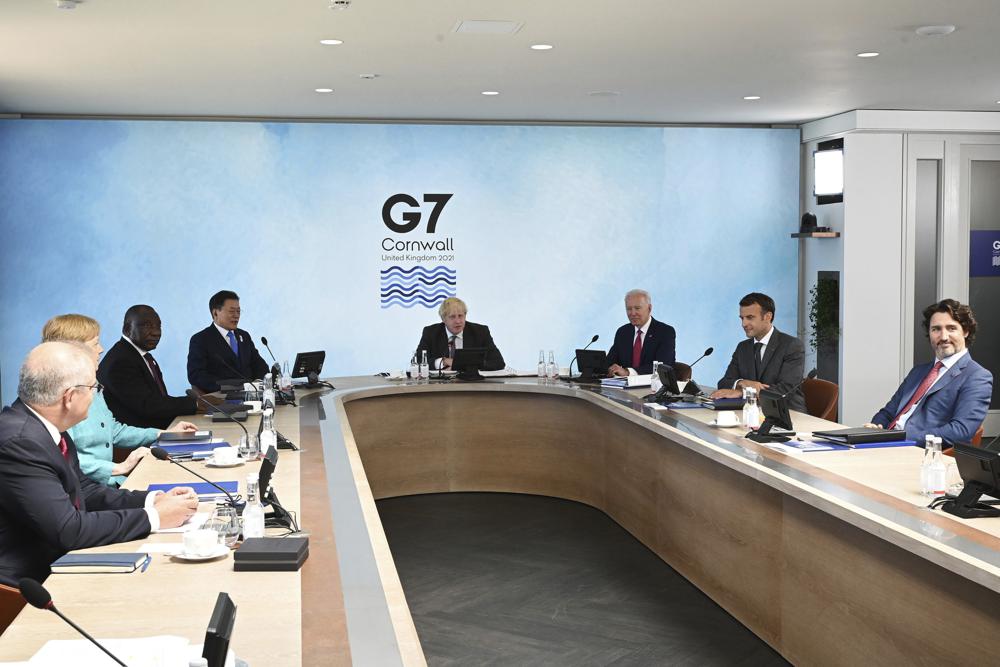 Líderes do G7