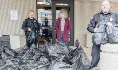 LifePoint Church entrega doações para a polícia