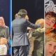 Luiza Possi e Cris Gomes consagram filhos a Deus em culto