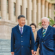 Lula ao lado do ditador Xi Jinping