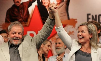 Lula e Gleisi Hoffmann