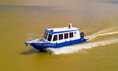 Ilha das Onças é a 1ª viagem missionária de nova lancha da SBB