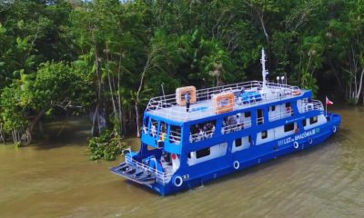 Barco Luz na Amazônia III leva ajuda a ribeirinhos no Pará