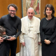 Manuela D'ávila, o papa Francisco e o marido