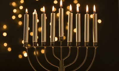 Menorah de Hanukkah