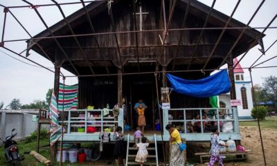 Mianmar: forças da ditadura incendeiam catedral em série de ataques a cristãos