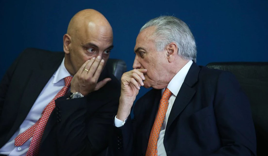 Michel Temer e Alexandre de Moraes