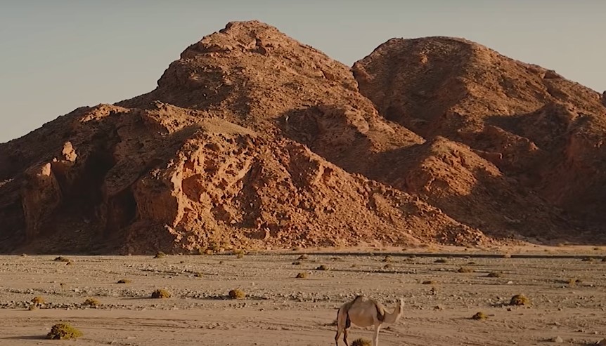 Monte no deserto de Israel