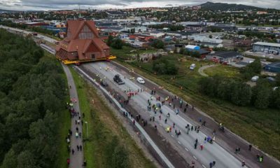 Cidade muda igreja histórica de lugar em megaoperação