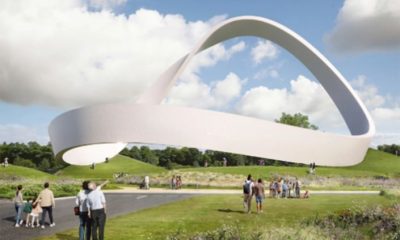 Começa obra de monumento cristão que celebra resposta de oração