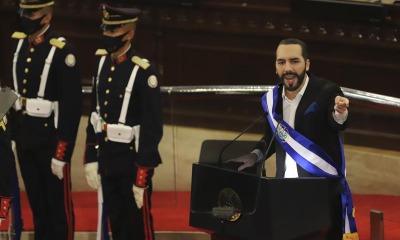 Presidente de El Salvador Nayib Bukele