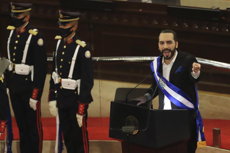 Presidente de El Salvador Nayib Bukele