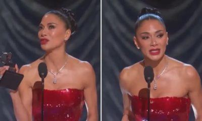 Ex-vocalista da Pussycat Dolls agradece o sustento de Deus ao ganhar prêmio