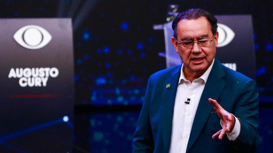 Augusto Cury empata com Caiado e pastor já lhe declara apoio na presidência