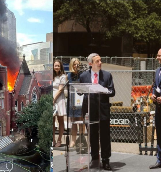 Igreja inicia obras após incêndio destruir templo histórico