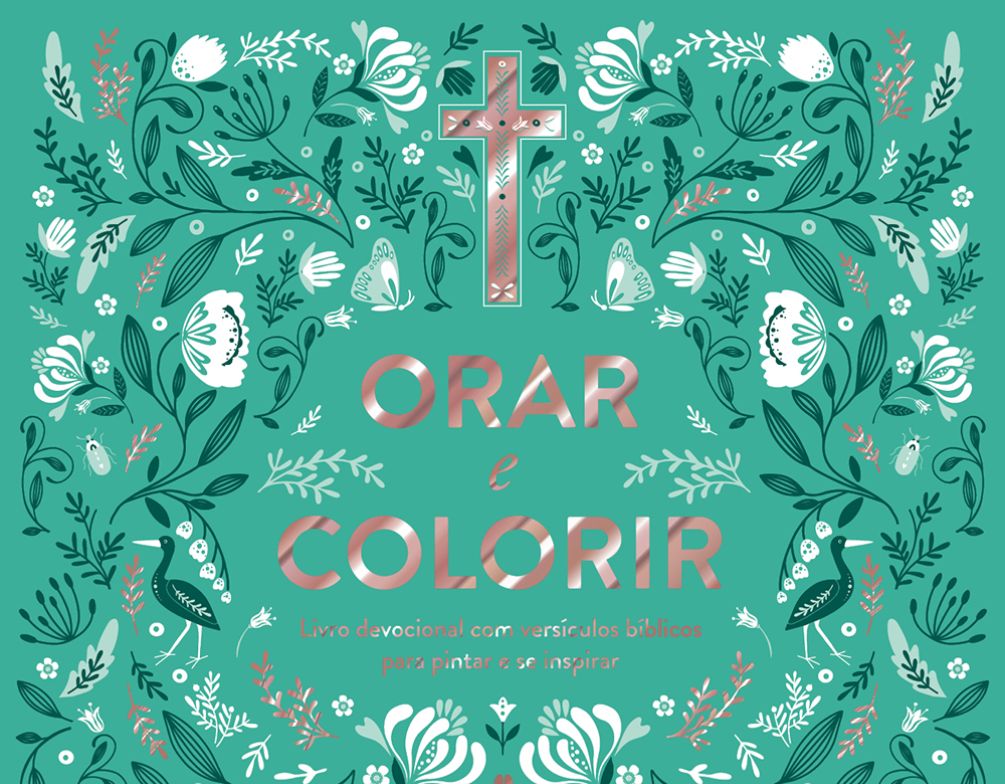 Devocional une fenômeno dos livros de colorir com versículos inspiradores