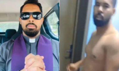 Padre flagrado com fiel em casa paroquial nega relações sexuais