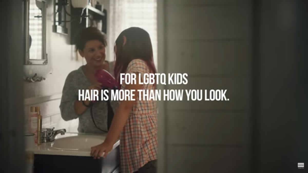 Pantene em propaganda LGBT