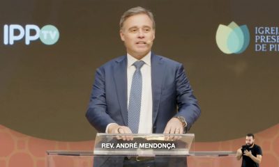 André Mendonça adota colete à prova de balas durante sermões
