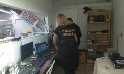 Polícia Federal na sede da igreja