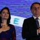 Presidente Jair Bolsonaro e a primeira-dama, Michelle Bolsonaro