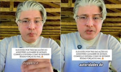 Espírito que Elias derrotou controla Alexandre de Moraes, diz profeta