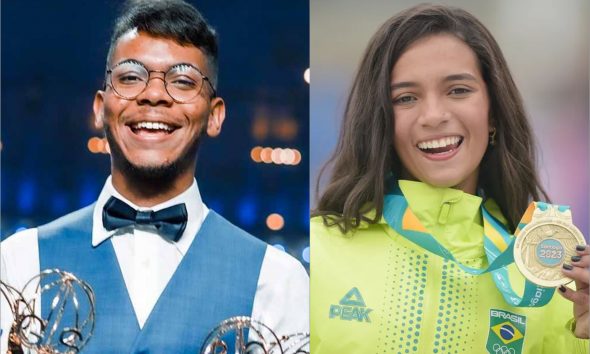 ‘Tá repreendido’, diz Jessé Aguiar sobre Rayssa Leal