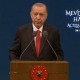 Recep Tayyip Erdogan durante coletiva