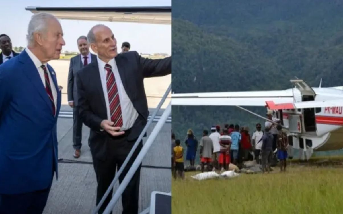 Rei Charles homenageia missionários com medalha