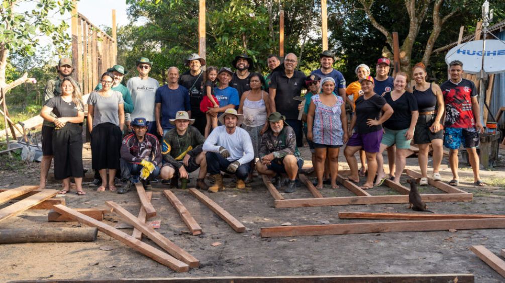 Ação missionária impacta ribeirinhos na Amazônia