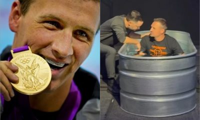 Medalhista olímpico Ryan Lochte se converte e é batizado
