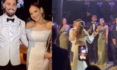 Sarah Beatriz se casa com o jogador de futebol Calebe
