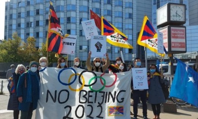 Protesto na China