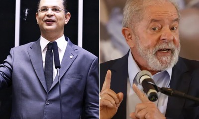 Sóstenes Cavalcante e Luiz Inácio Lula da Silva