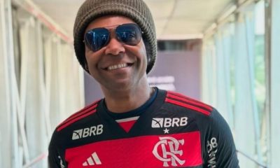 Thalles criticado por cantar hino do Flamengo na Marcha